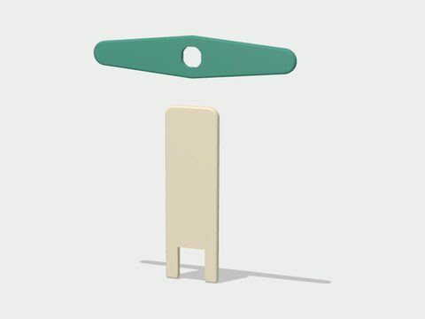 Camera focus tool with lens key and forked plate