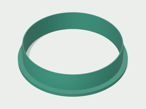 Custom cookie cutter with imprint stamp